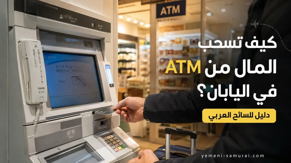 كيف تسحب المال من ATM في اليابان؟ دليل للسائح العربي