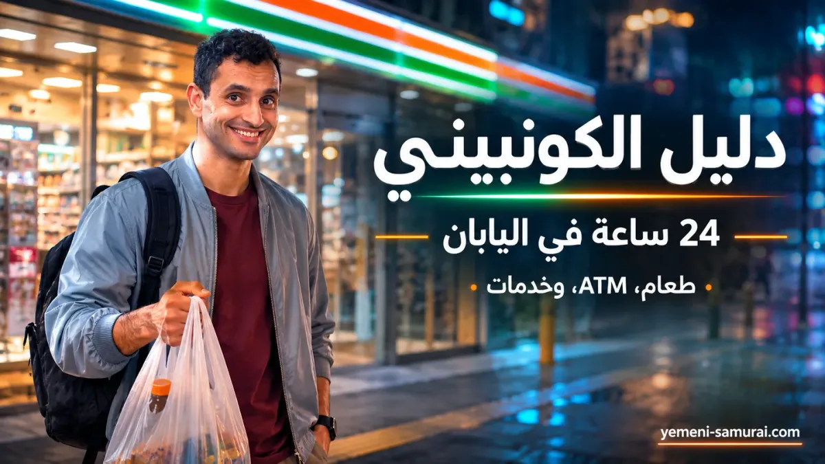دليل الكونبيني في اليابان | سيفن إليفن وفاميلي مارت ولوسون
