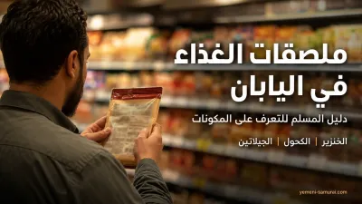 دليل قراءة ملصقات الغذاء في اليابان للمسلمين | مشتقات الخنزير والكحول والجيلاتين