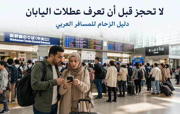 متى تكون اليابان مزدحمة؟ فترات العطلات التي يجب معرفتها قبل السفر