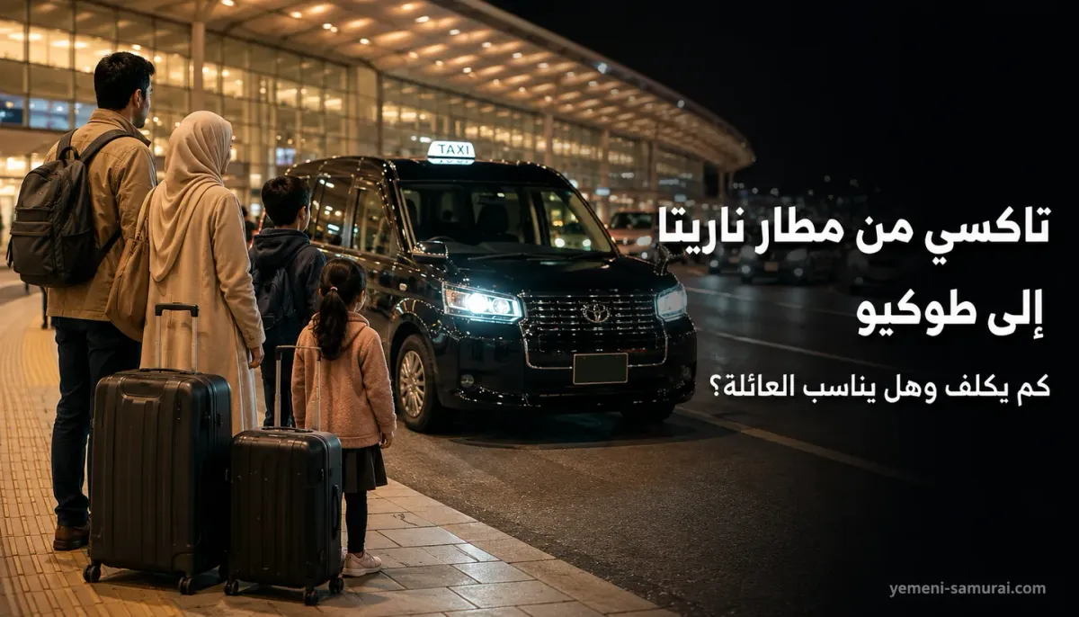 تاكسي من مطار ناريتا إلى طوكيو: كم يكلف وهل يناسب العائلة؟
