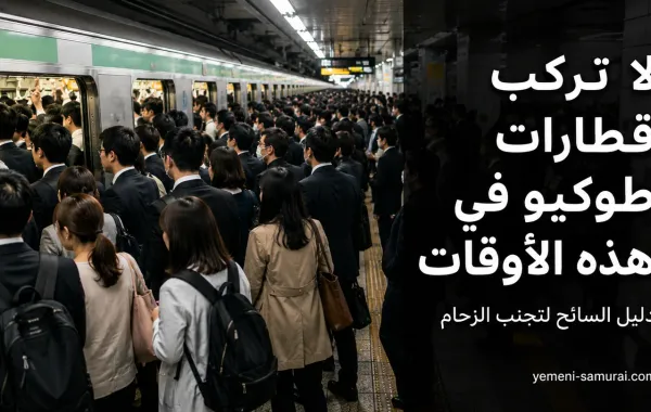 لا تركب قطارات طوكيو في هذه الأوقات: دليل السائح لتجنب الزحام