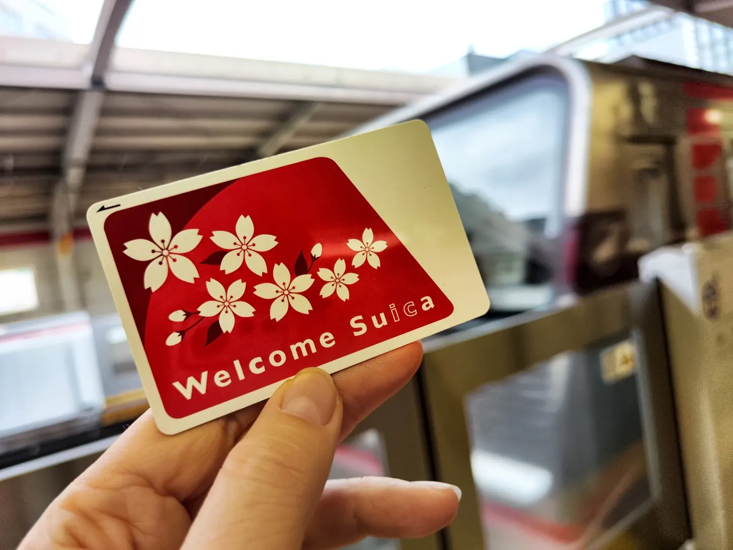 بطاقة Welcome Suica المخصصة للسياح